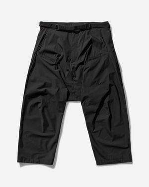 ACRONYM S Encapsulated Nylon Ultrawide Drawcord Trousers - Grey