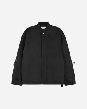 Oamc Peacemaker Men S Tech Over Jacket - Black