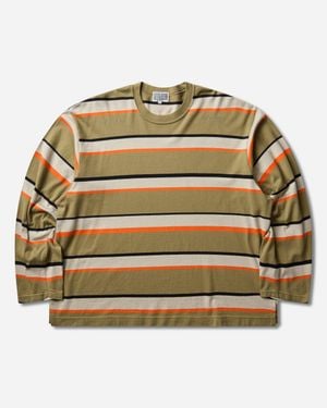 Cav Empt Distinction Stripe Longsleeve T-Shirt - Metallic