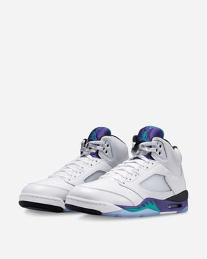 Nike Air Jordan 5 Trainers Grape - Blue