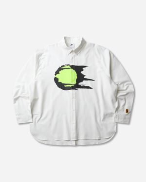 Nike Club Rules Long-Sleeve Oxford Top Summit - White
