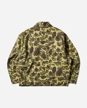 Carhartt Men S Duck Detroit Jacket Green (stone Washed)