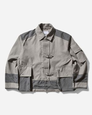 OAMC Men S Fireman Jacket Carbon - Grey