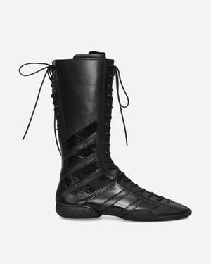 Miista Women S Imogen Lace Sneaker Boots - Black