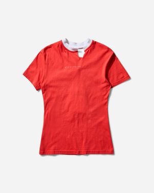 OTTOLINGER Cut Out T-Shirt - Red