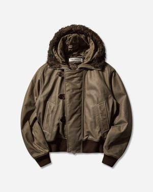 Our Legacy Men S Compel Jacket Olive - Brown