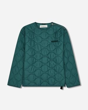 Oamc Peacemaker Men S Shoulder Zip Liner Military - Green