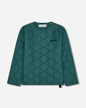 Oamc Peacemaker Men S Shoulder Zip Liner Military - Green