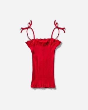 OperaSPORT Women S Audruy Seamless Top - Red