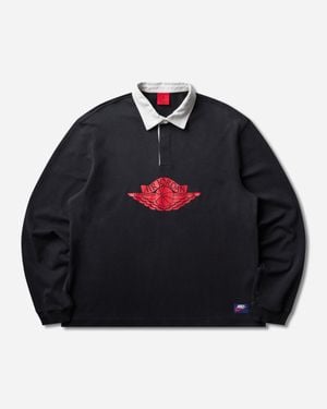 Nike Jordan Flight Essentials Rugby Top - Black