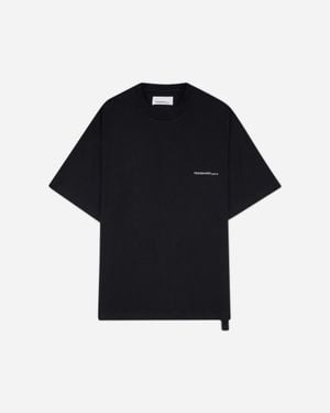 Oamc Peacemaker Tree Over Print Oversized Fit T-Shirt - Black