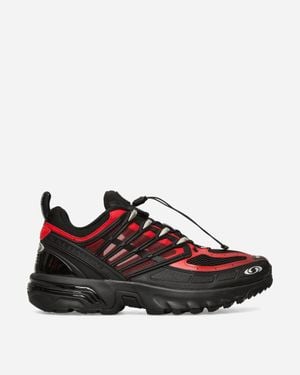 Salomon Acs Pro Trainers / Flame Scarlet / Silver - Red