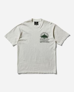 ONLINE CERAMICS S The Blair Witch Hills Forest Map T-Shirt Off - Gray