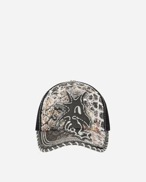 Chio Seahorse Trucker Hat Washed - Grey