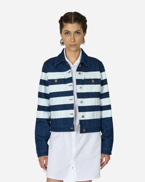 Jean Paul Gaultier Marinière Denim Jacket - Blue
