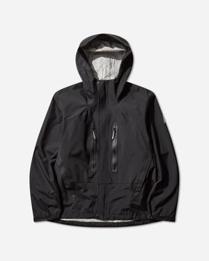 and wander Men S 2.5l Hiker Rain Jacket - Black