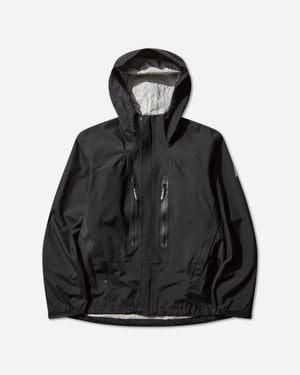 and wander Men S 2.5l Hiker Rain Jacket - Black