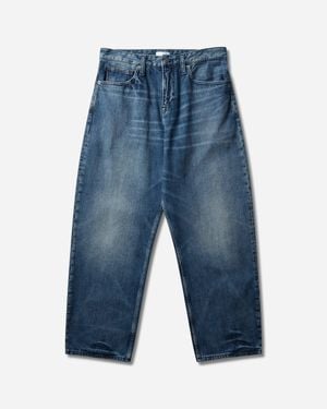 Tommy Hilfiger Men S Frgmt Wide Denim Trousers Indigo - Blue