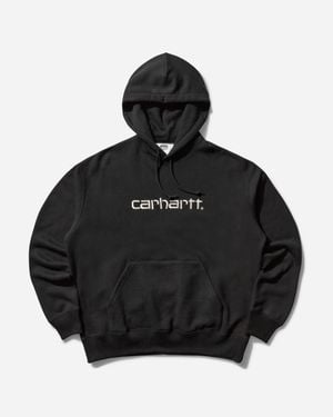 Junya Watanabe Men S Carhartt Bob Marley Hoodie - Black