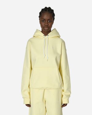 Nike Solo Swoosh Hoodie Alabaster - Yellow