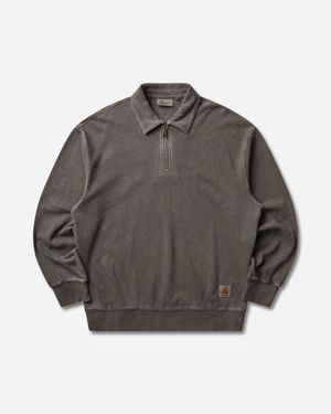 Carhartt Harper Polo Tobacco (Garment Dyed) - Grey