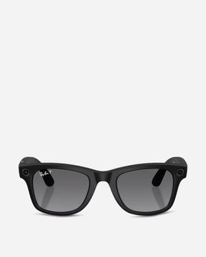 Ray-ban Meta Wayfarer Gen 2 Sunglasses Matte / Graphite Polarised - Grey