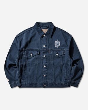 Levi's England Football Type Iii Trucker Jacket - Blue