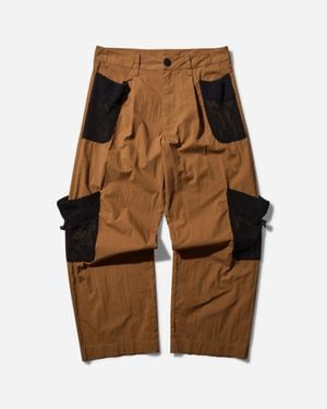 Haydenshapes S Net Pocket Cargo Trousers Caramel - Brown