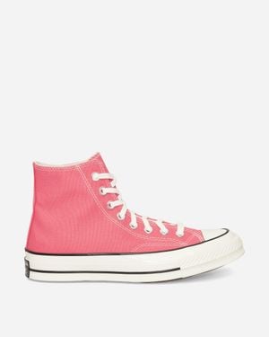 Converse Chuck 70 Vintage Canvas Trainers Bright - Pink