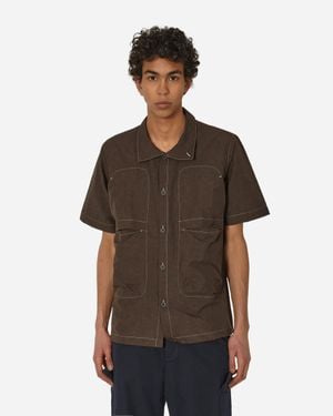 RANRA Glems Shortsleeve Shirt Chocolate - Brown