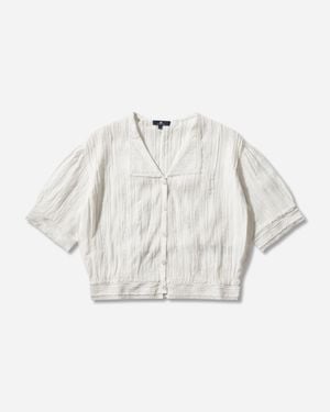 Levi's Women S Tab Bandit Blouse White