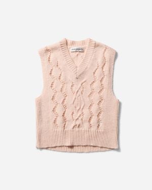 Our Legacy S Cable Michigan Tank Delicate - Pink