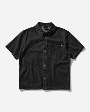 Nike S Air Jordan Denim Shirt - Black