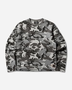 AFB Thermal Layered Longsleeve T-shirt Camo - Grey