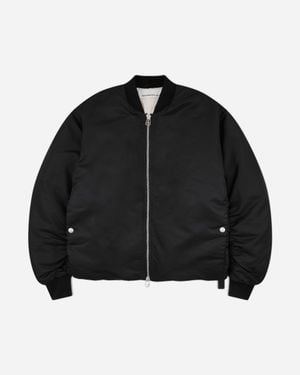 Oamc Peacemaker Minimal Bomber Jacket - Black
