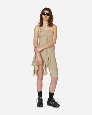 OTTOLINGER Deconstructed Linen Mini Dress - Natural