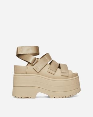 UGG Women S Goldenrise Sandals Mustard Seed - Natural
