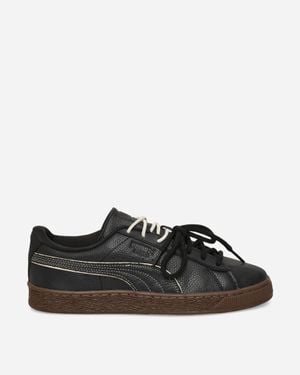 PUMA S Suede Bloom Dress-Up Sneakers Chocolate - Black