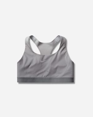 Nike Women S Isamaya Ffrench High-support Lightly Lined Sports Bra Smoke / Pure Platinum - Grey