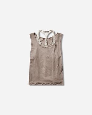 Our Legacy S Swim Tank Velvet Sand - Natural