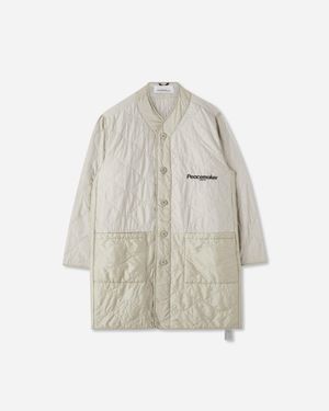 Oamc Peacemaker Men S Long Liner Sand - White