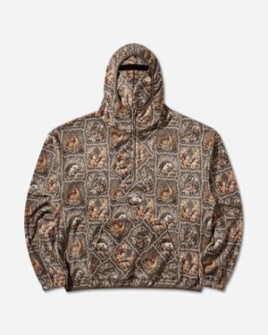 Umbro Cub Fleece Anorak Light - Brown