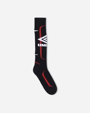 Umbro Logo Socks - White