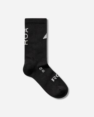 ROA Logo Biofil Socks Light - Black