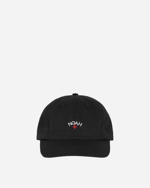 Noah Core Logo 6-Panel Cap - Black