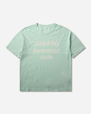 Visvim S Jumbo T-Shirt Dmgd Light - Green
