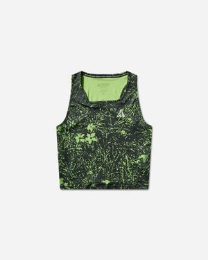 Nike S Acg Dri-Fit Trail Running Tank Top Mean Summit - Green