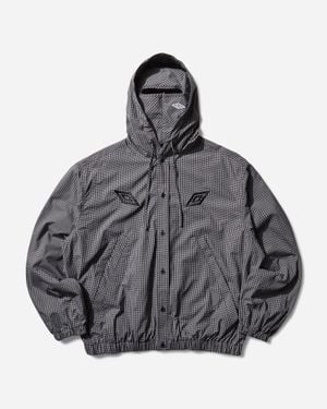 Umbro Gingham Masked Shirt Coffee - Grey