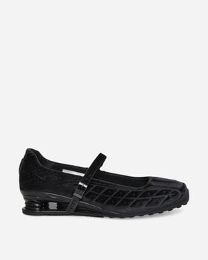 Nike S Shox Z Calistra Velvet Sneakers - Black