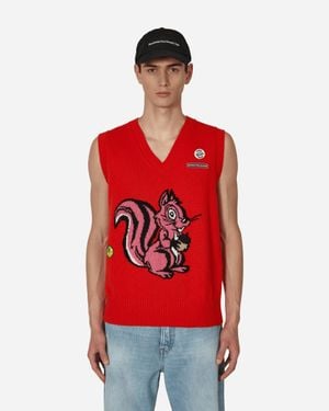 Cormio Nicole Vest - Red